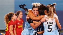 Las Leonas golearon a España en su segundo partido del Mundial.