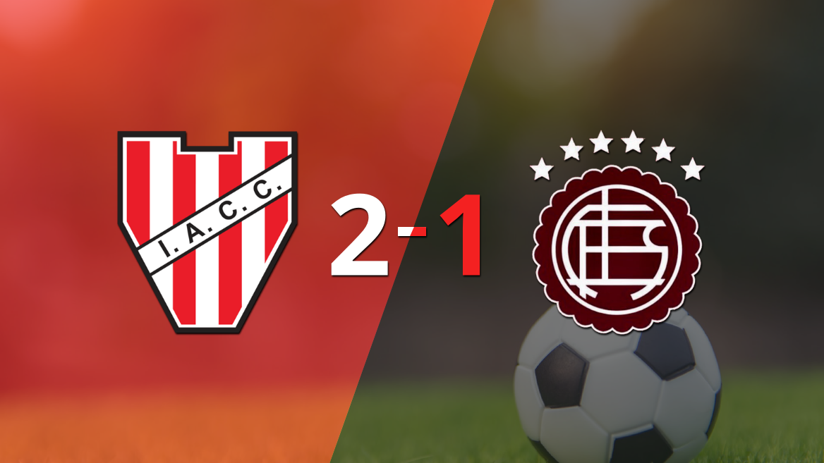 lanus cayo 2-1 en su visita a instituto