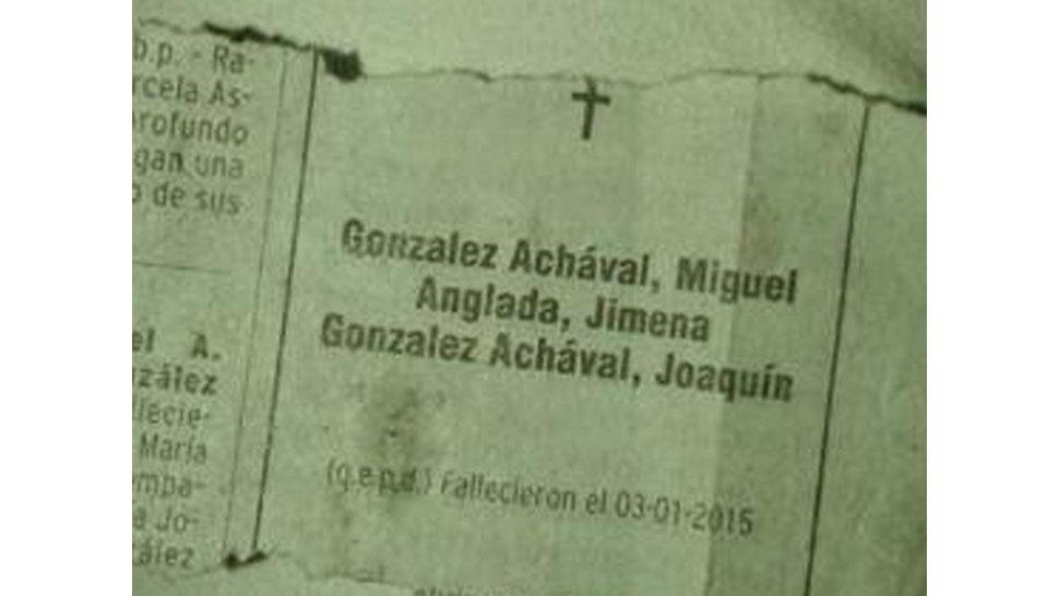 Papel encontrado