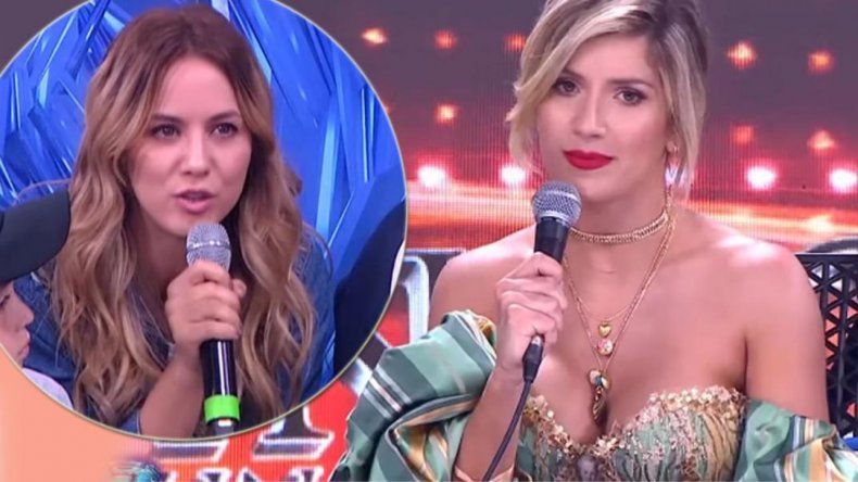Flor Vigna y Laurita Fernández se sacaron chispas en el piso de Showmatch