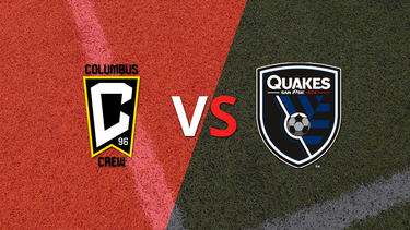 Se juega el segundo tiempo buscando el desempate entre Columbus Crew y San José Earthquakes