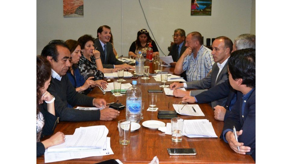 Reunión en la Legislatura