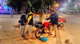 Robo y persecución en pleno centro.