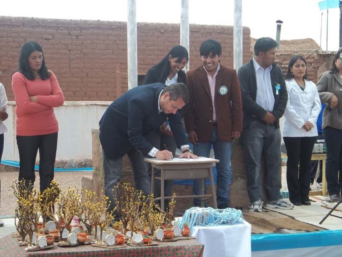 Firma de convenio