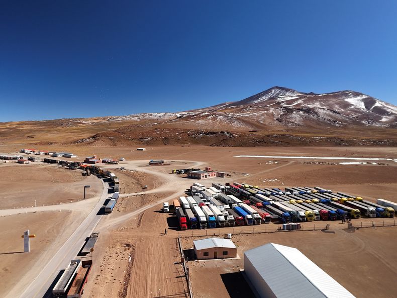 Cierre del Paso de Jama (foto archivo).