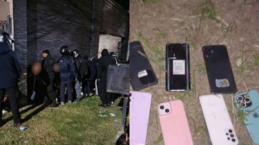 Recuperaron nueve celulares robados.