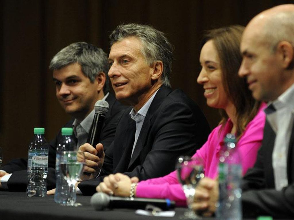 Macri en conferencia de prensa