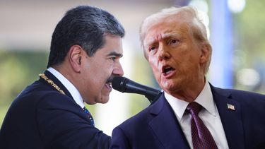 Nicolás Maduro y&nbsp; Dónald Trump.