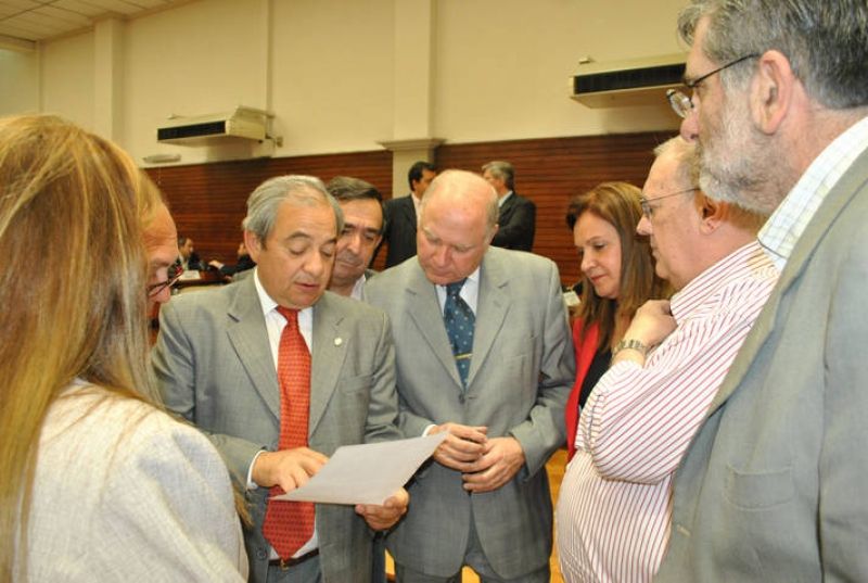 Diputados deliberando