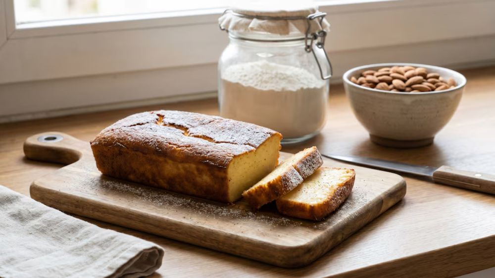 Budín de harina de almendras: una receta simple. Budín de harina de almendras: una receta simple.