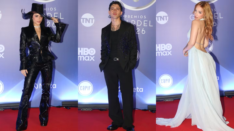 Looks premios Gardel 2026