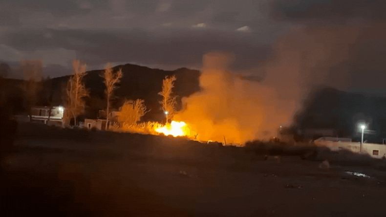 El incendió en Humahuaca fue originado por la mano del hombre