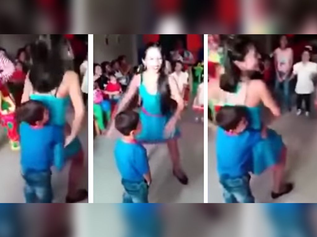 Fiesta infantil en Perú que indigna