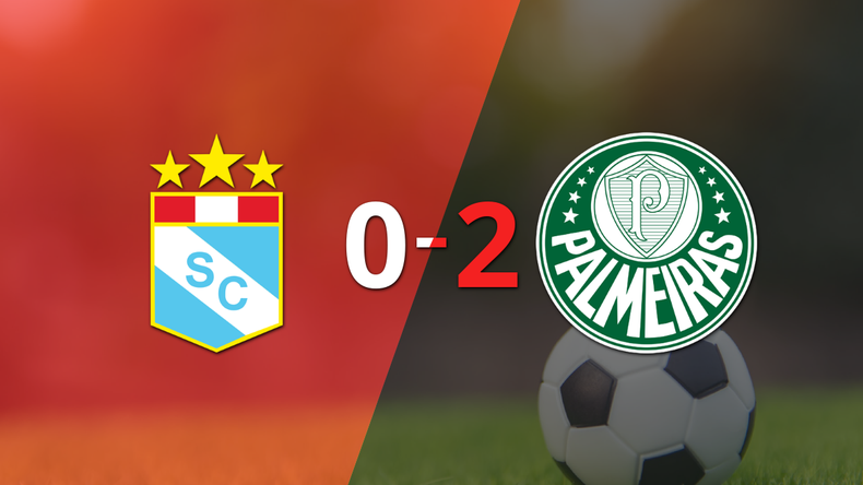 Palmeiras da un golpe de autoridad venciendo a Sporting Cristal por 2 a 0