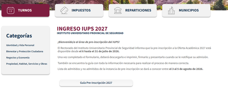 IUPS - El trámite es gratuito, se realiza por internet y ahora se puede completar hasta el 7 de agosto.