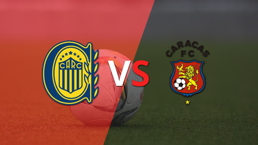 Rosario Central busca mantener la ventaja ante Caracas en la etapa complementaria