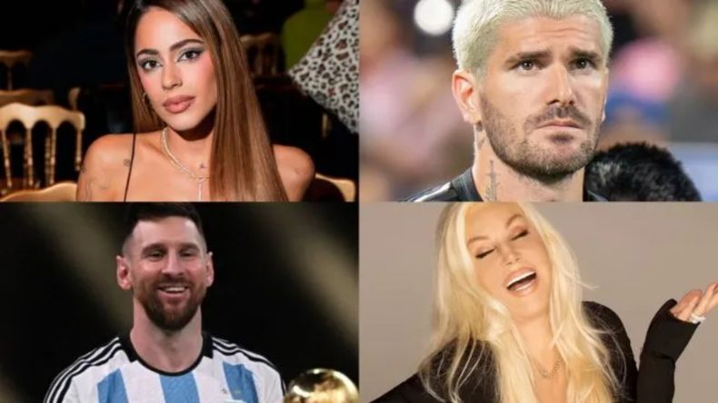 Tini Stoessel, Messi, De Paul y Susana Giménez, juntos en una historia prohibida.