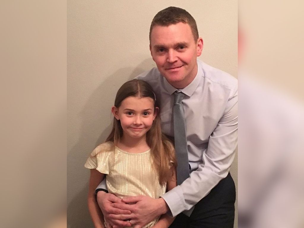 Niña y su papá