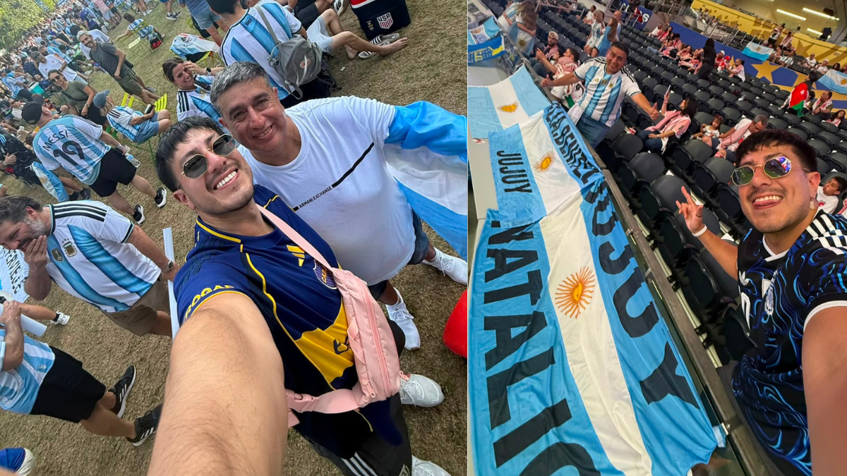 "Qué hermoso ser jujeño": la emoción de una familia que alienta a Argentina en el Mundial