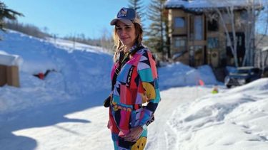 Vero Lozano volvió a caminar luego de su accidente en Aspen.&nbsp;