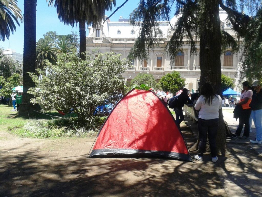 Acampe de ATE