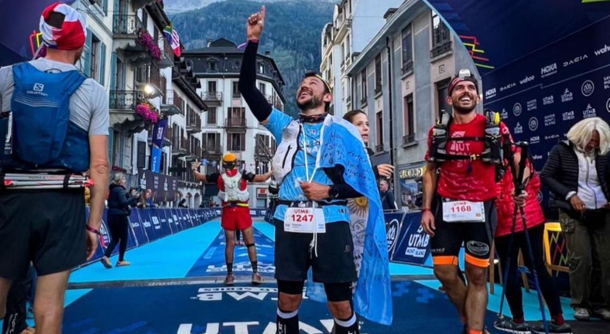 el jujeno eduardo dorado culmino el ultratrail mont blanc