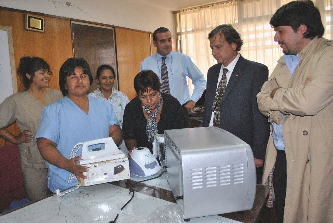 Entrega de equipamiento