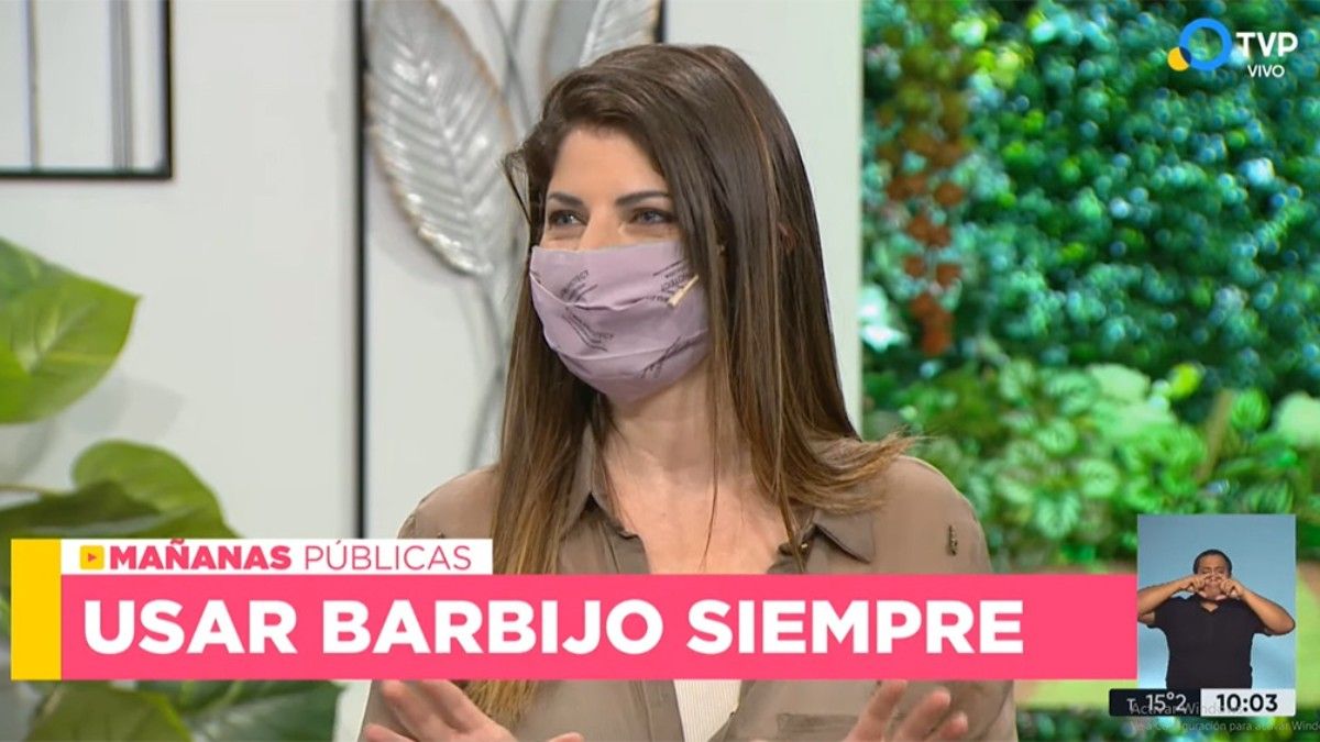 Sugieren el uso de tapabocas en estudios de tv
