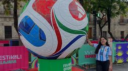 CamilaGuzmán fue voluntaria en el Mundial 2026