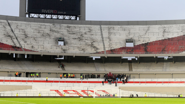 Tribuna Sívori del estadio Monumental de River Plate.
