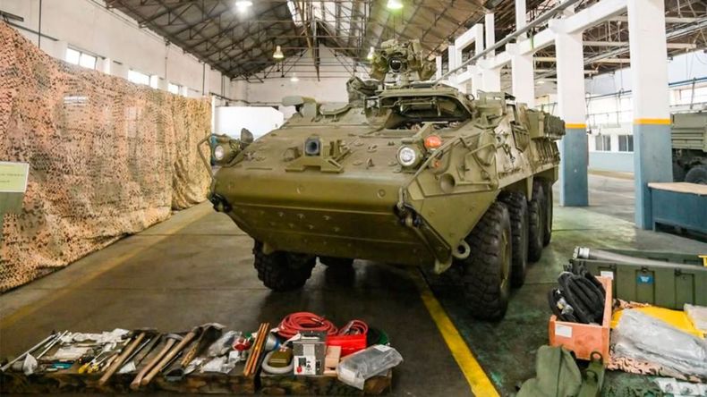 El Ejército Argentino mostró el nuevo equipamiento.