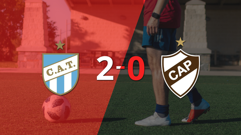 Con dos goles, Atlético Tucumán se impuso a Platense en el estadio el Monumental de Tucumán