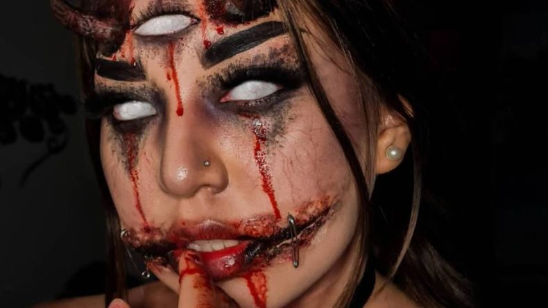 Halloween en Jujuy: cómo lograr heridas y quemaduras realistas con maquillaje