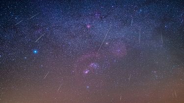 Lluvia de estrellas Cuadrántidas.