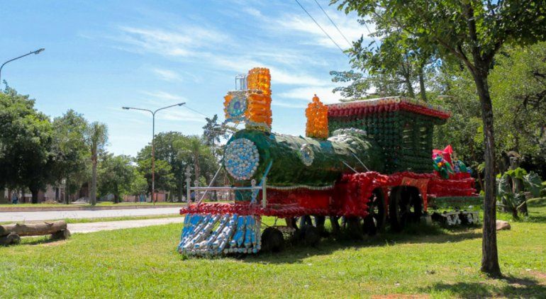 Tren reciclado en Palpalá