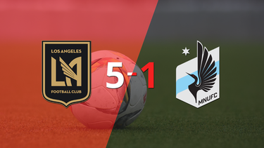 Los Angeles FC goleó 5-1 a Minnesota United con triplete de Denis Bouanga