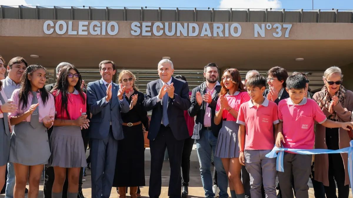 Quedó inaugurado el Secundario N° 37 en Chalicán.&nbsp;
