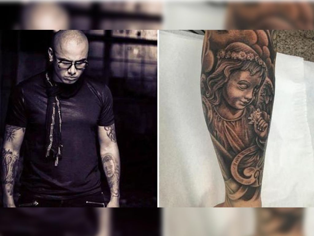 Wisin se tatuó en honor a su hija Victor
