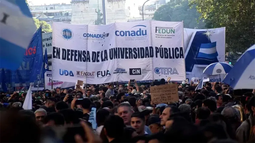 Pedidos por la Ley de Financiamiento Universitario (Archivo)