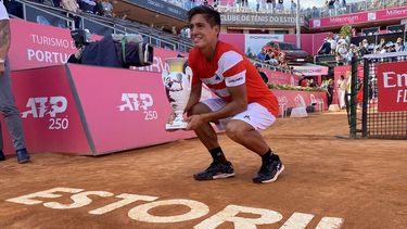 Sebastián Báez ganó en Estoril&nbsp;