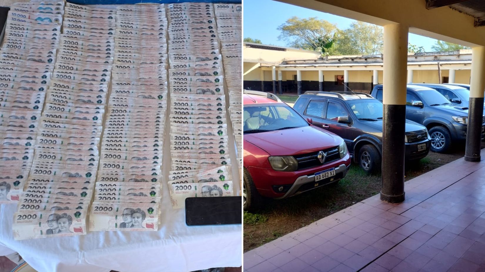 secuestran 21 vehiculos y casi $3 millones en un operativo en jujuy