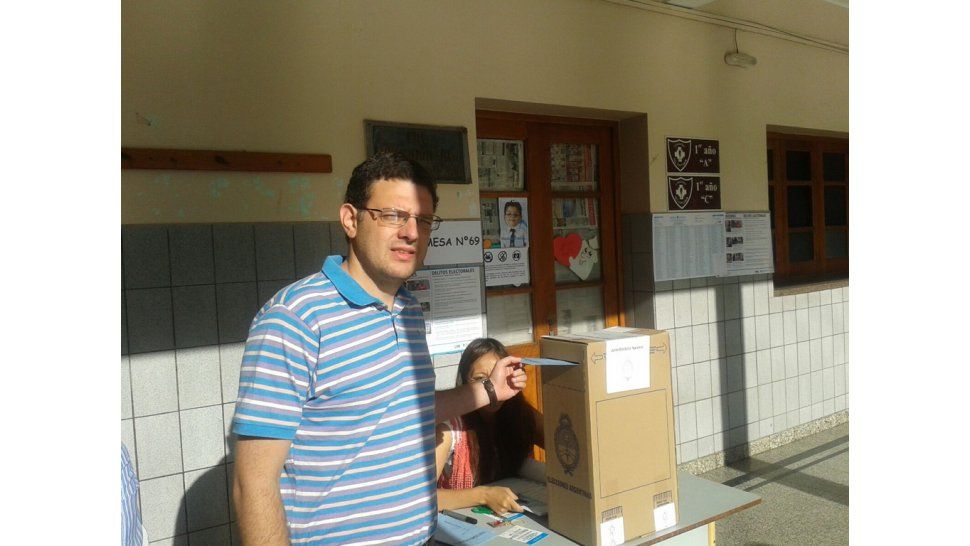 Votó Federico Noro