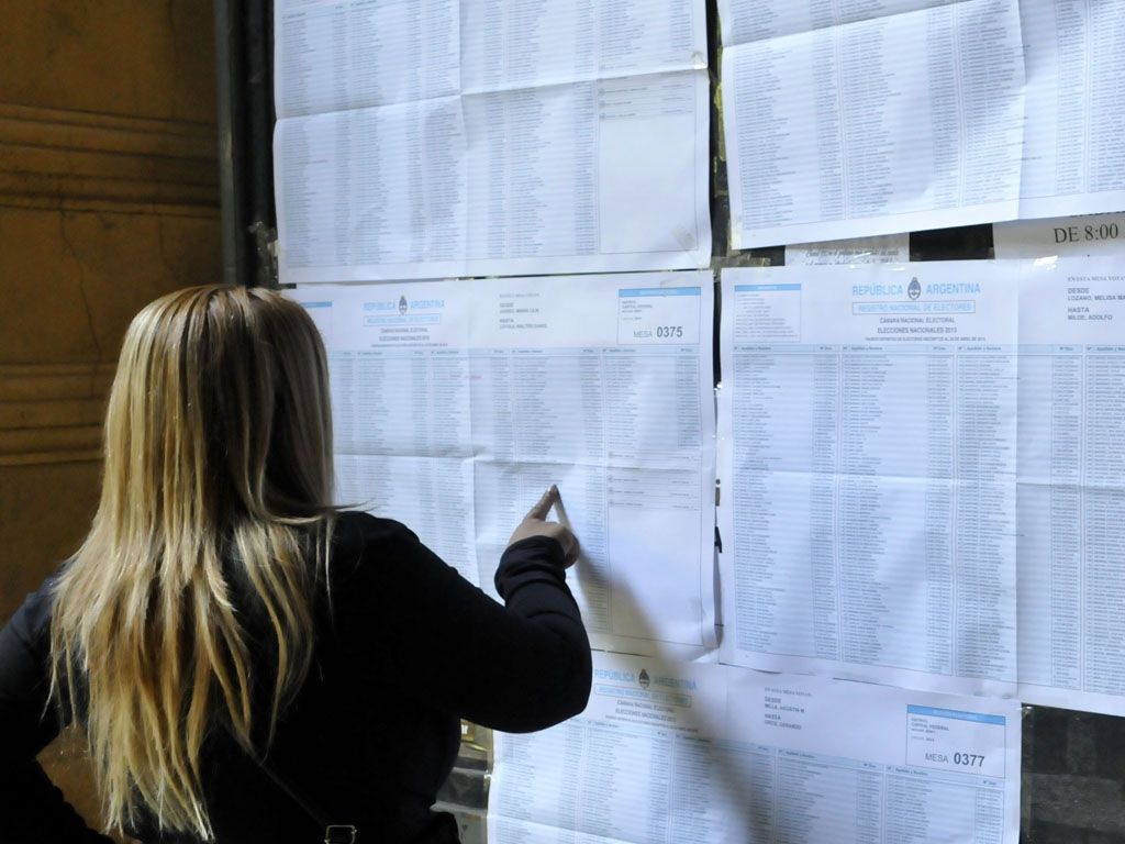 Votación en todo el país