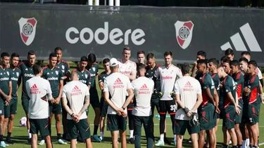 La formación de River vs. Universidad de Chile, por un amistoso internacional. &nbsp;