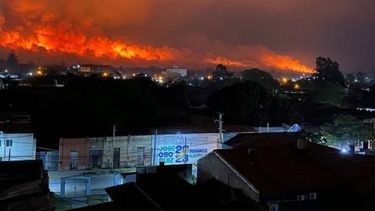 Incendio en Orán
