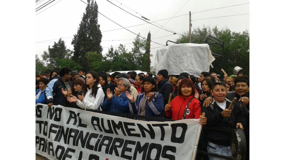 Vecinos en contra del aumento