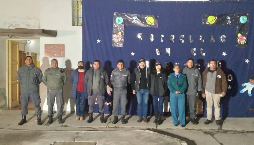 El Servicio Penitenciario de Jujuy junto a ASTROTOUR, trabajan sobre un proyecto educativo de observación e investigación astronómica para los internos.