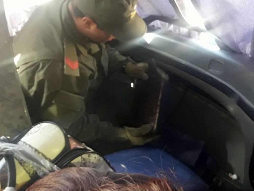 Droga en Ruta 9