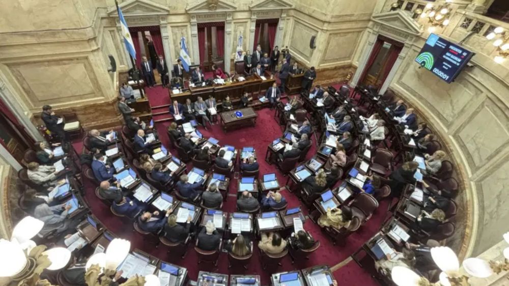 Así votaron los senadores el rechazo a los vetos de Milei al financiamiento del Garrahan y Universidades.