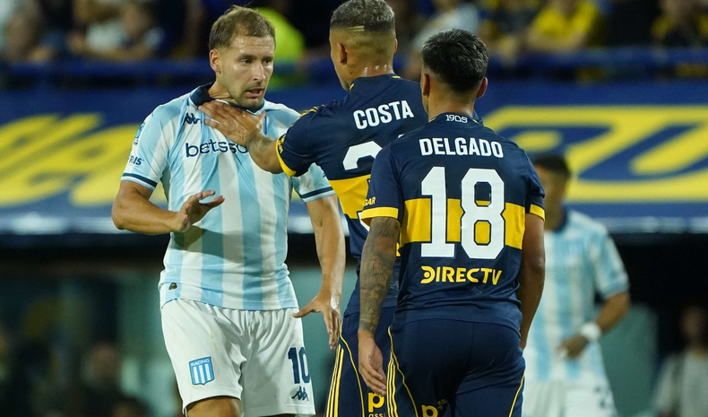 Cruces del partido entre Boca y Racing. Cruces del partido entre Boca y Racing.